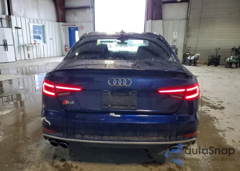 2018 Audi S4 Prestige из США, поврежденный, VIN WAUC4AF44JA133810
